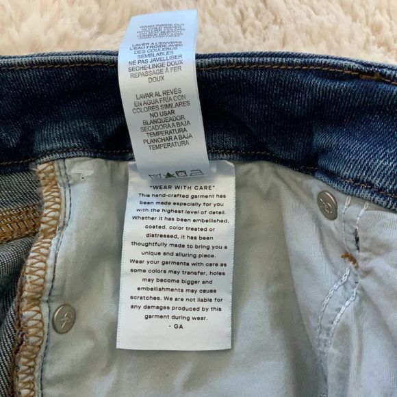 Good American Good Legs Straight Jeans Size 8/29 - Picture 6 of 7